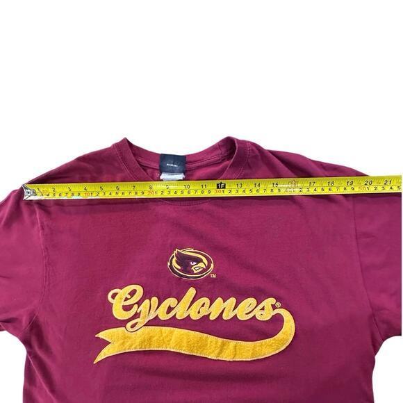 Vintage Iowa State Cyclones Embroidered Logo Cotton T-Shirt Unisex Men S Women M - Picture 9 of 11